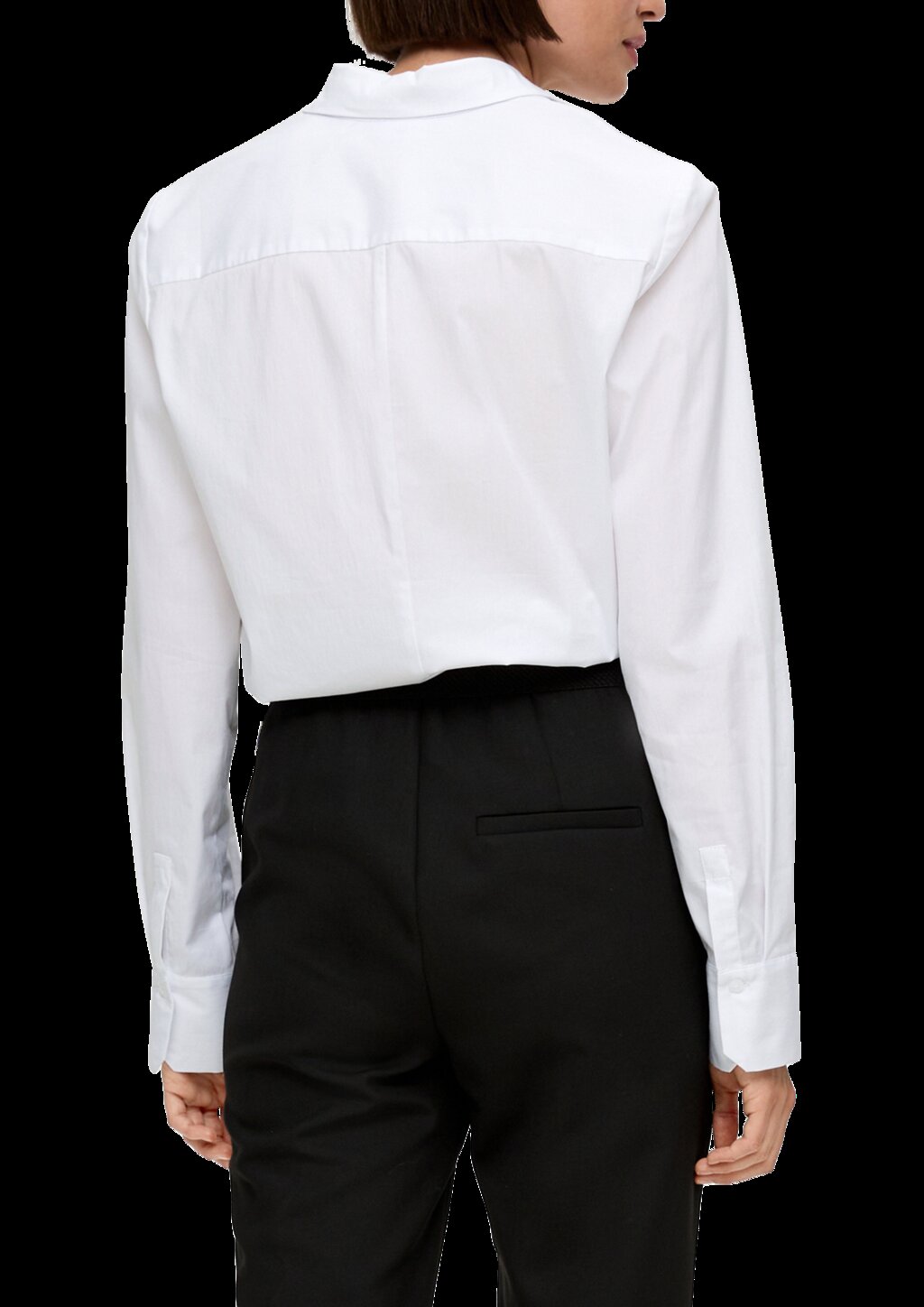 Bluse mit Ziernähten