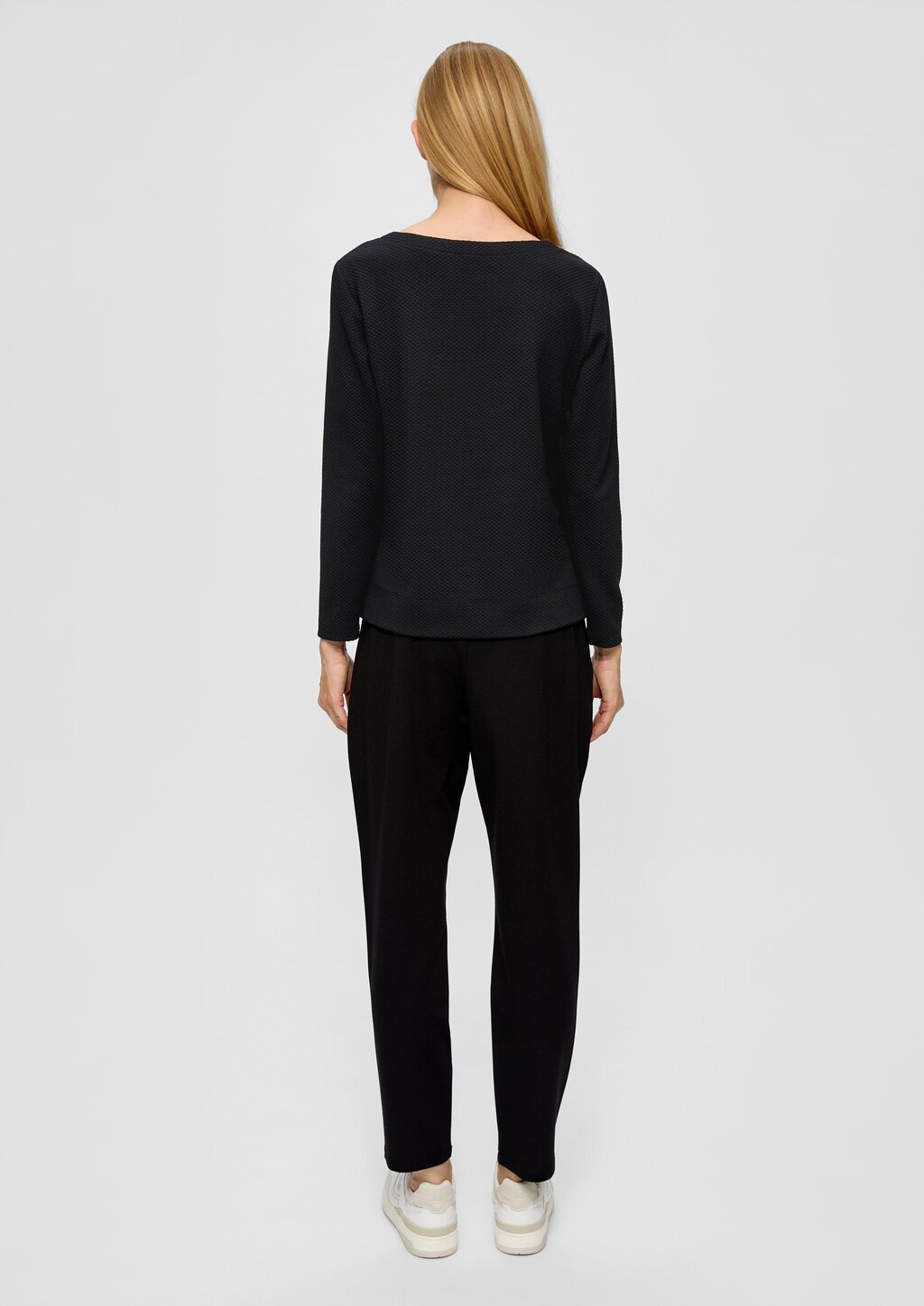 Jacquard-Pullover aus Viskosemix