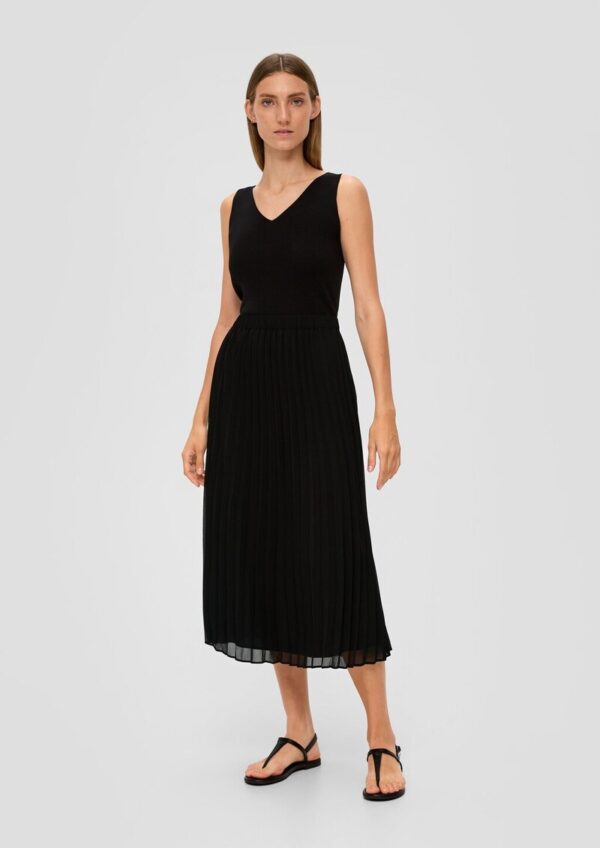 Rock mit Plisséfalten