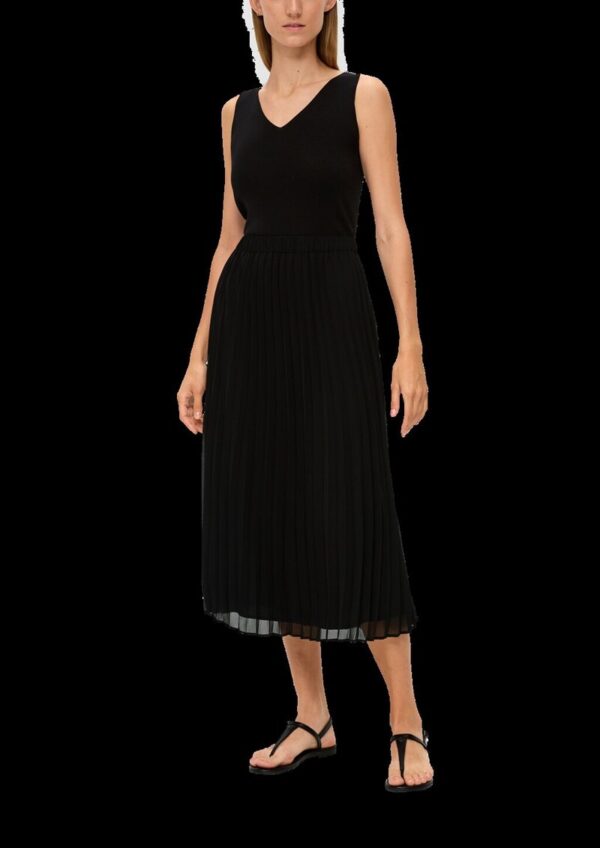 Rock mit Plisséfalten