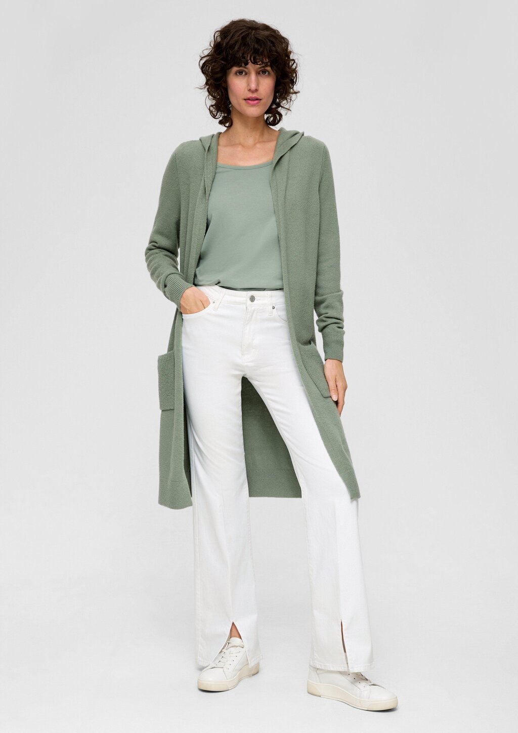 Longsleeve aus Baumwollstretch