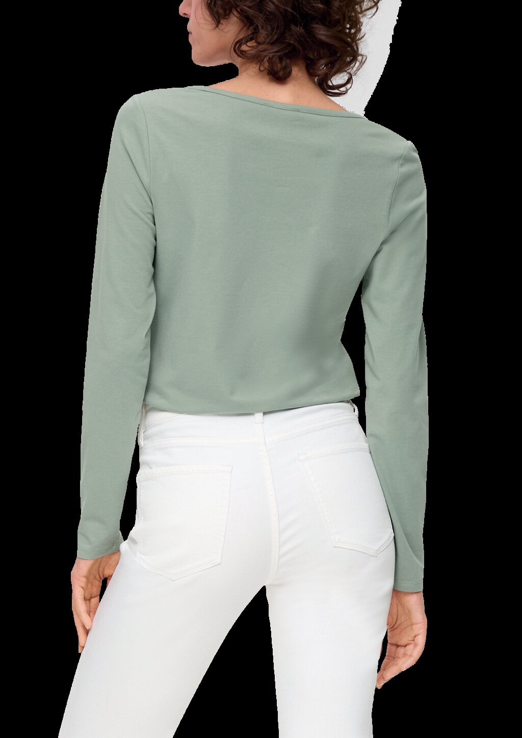 Longsleeve aus Baumwollstretch