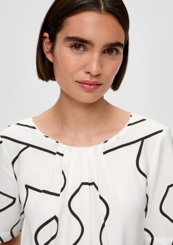Bluse aus Viskose