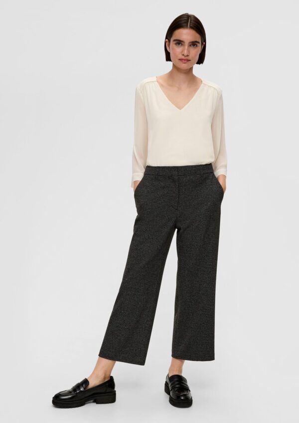 Regular: Gemusterte Culotte