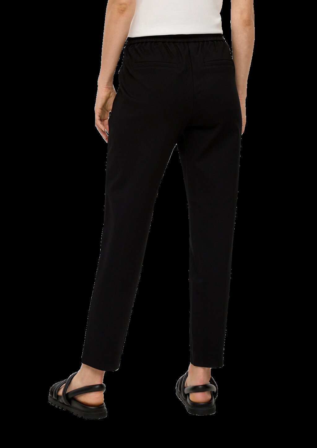 Interlock-Jogpant in Twilloptik