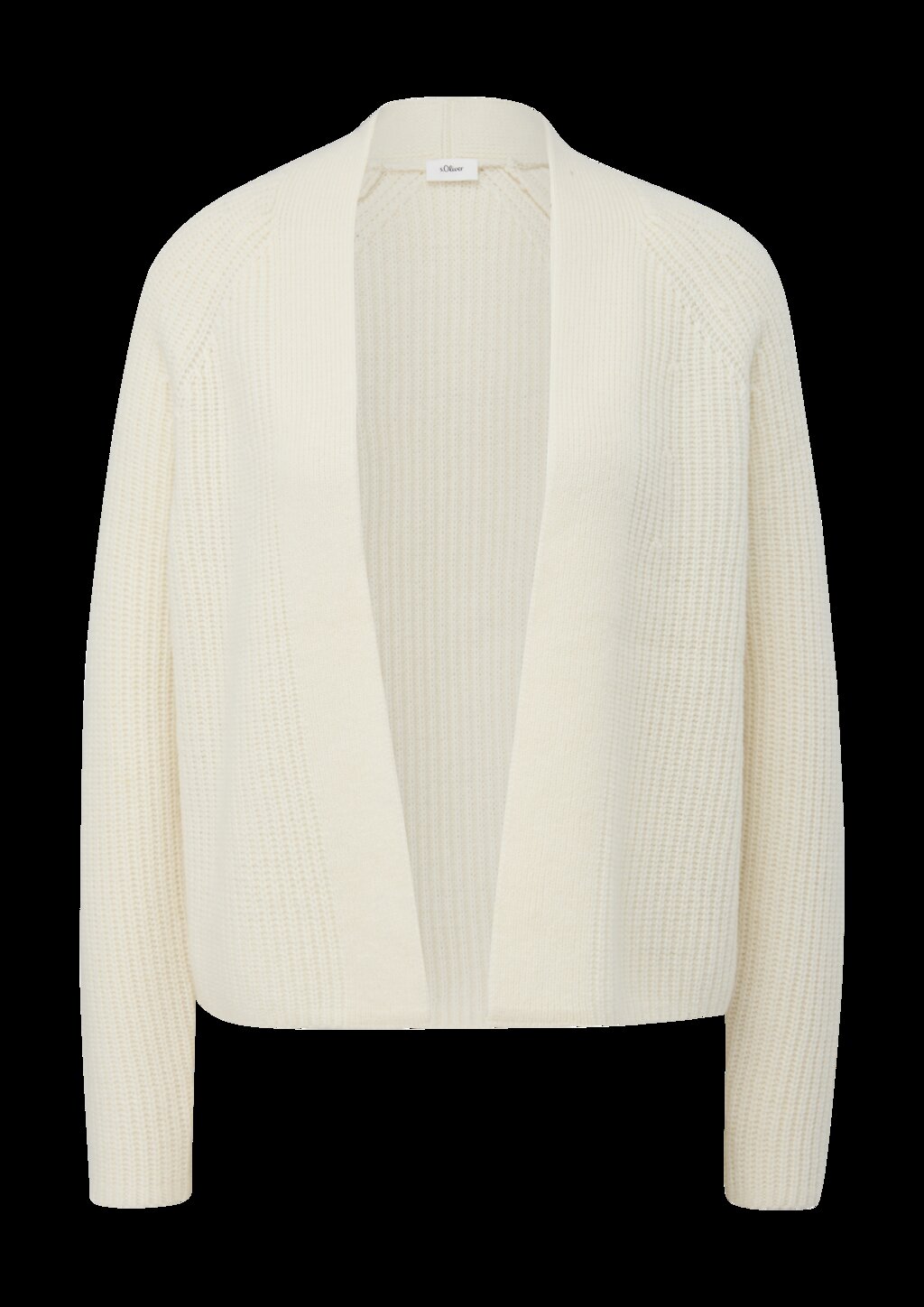 Kurzer Cardigan aus Wollmix