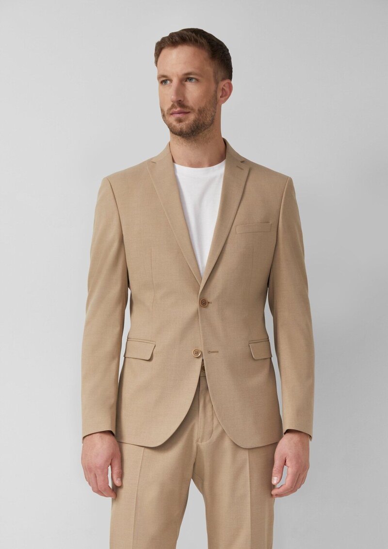 s.O PURE: Anzugsakko in Woll-Optik