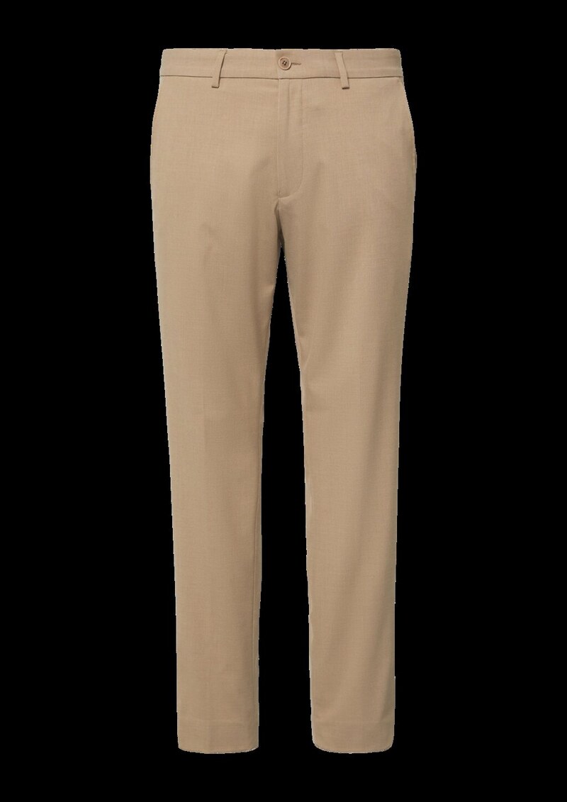 s.O PURE: Anzughose in Woll-Optik