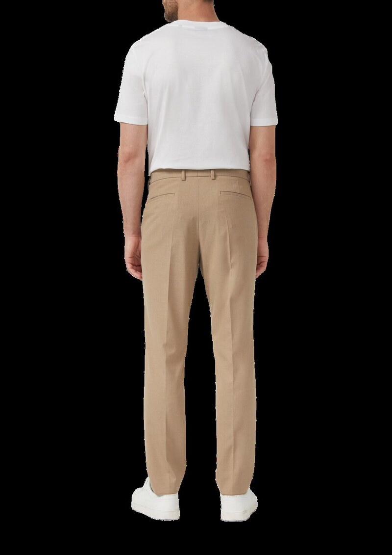 s.O PURE: Anzughose in Woll-Optik