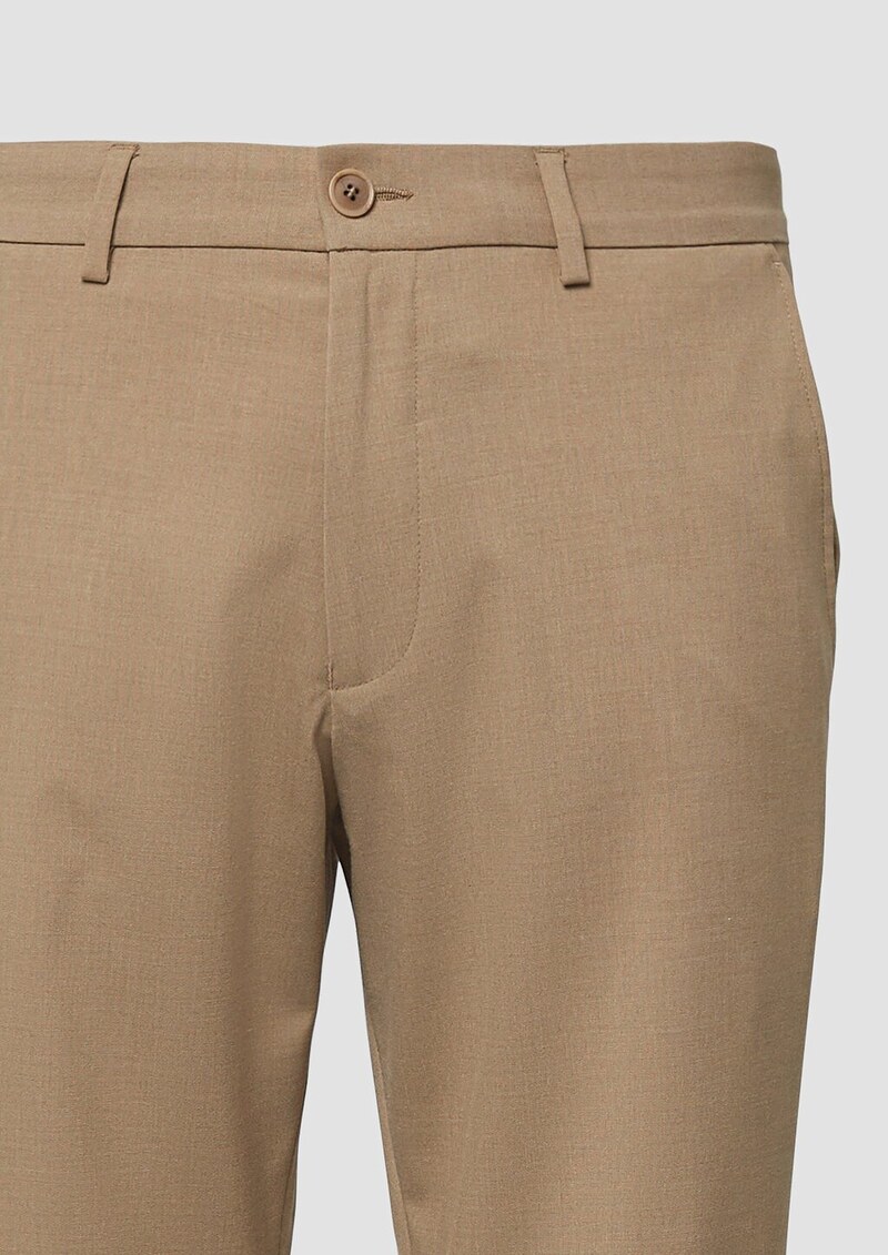 s.O PURE: Anzughose in Woll-Optik