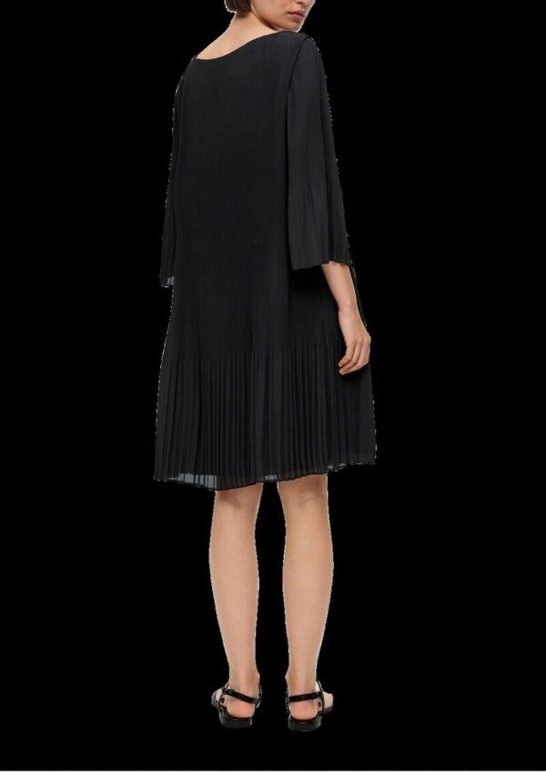 Minikleid mit Plisseefalten