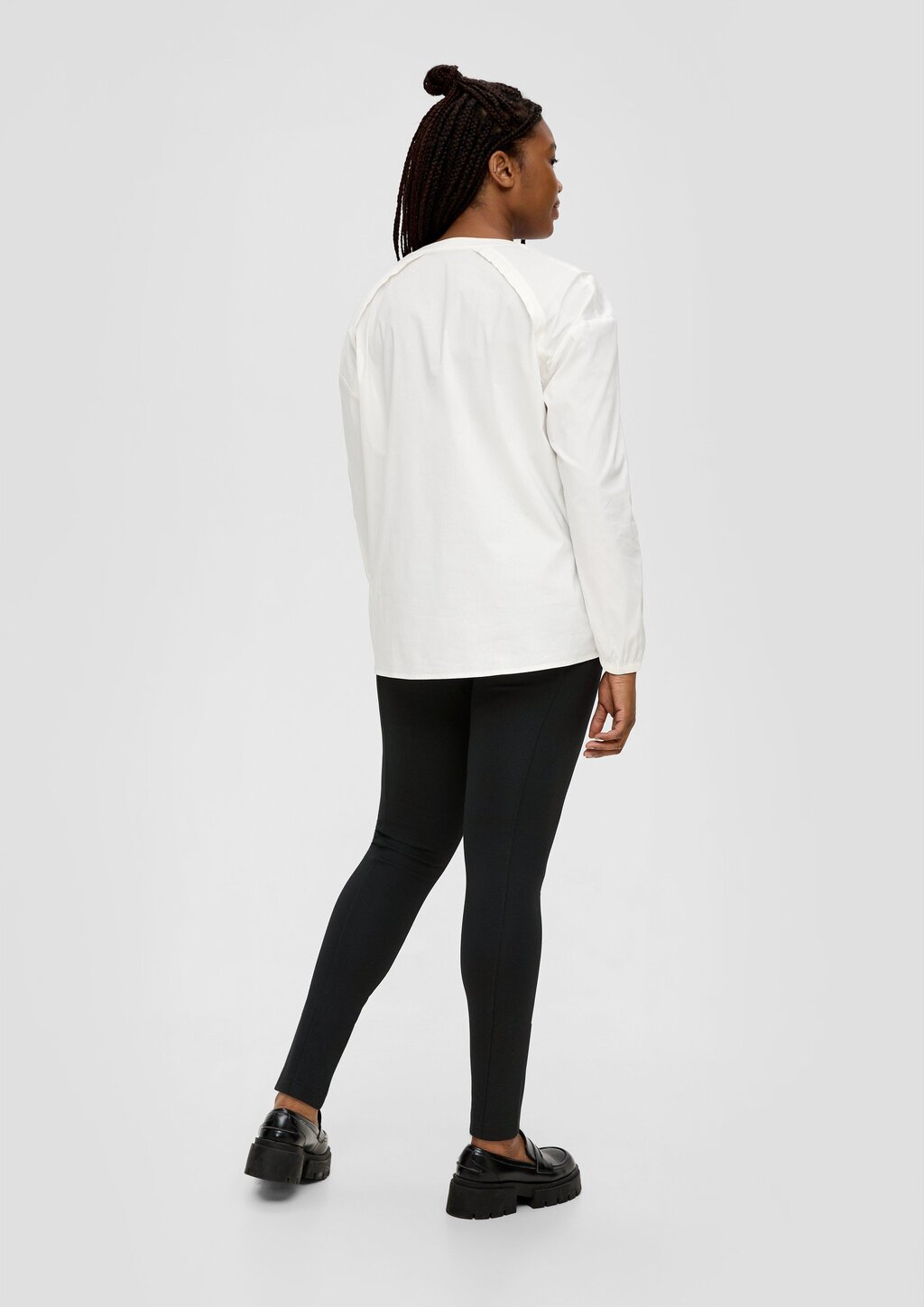 Leggings mit elastischen Inserts