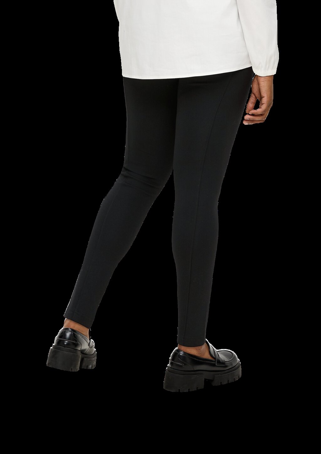 Leggings mit elastischen Inserts