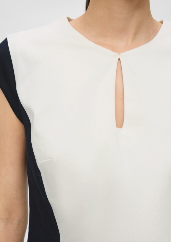 Etuikleid aus Lyocellmix