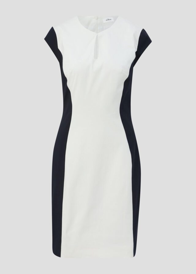 Etuikleid aus Lyocellmix