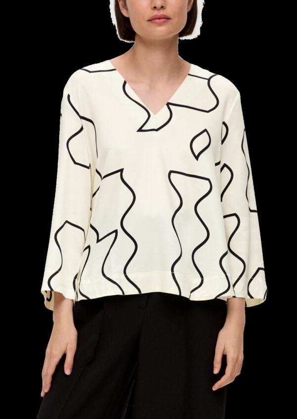 Bluse aus Viskose
