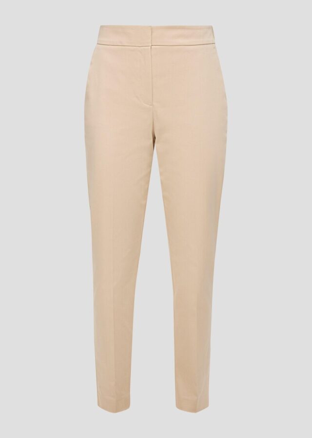 Cigarette-Pants mit hohem Bund