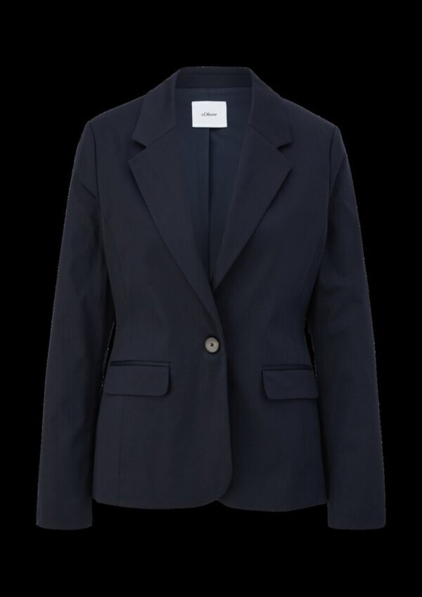 Blazer aus Lyocellmix