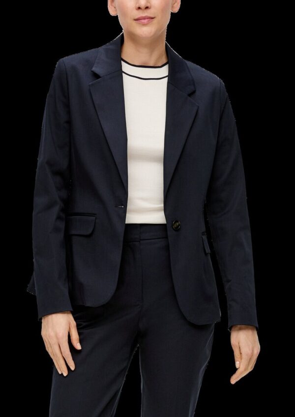 Blazer aus Lyocellmix