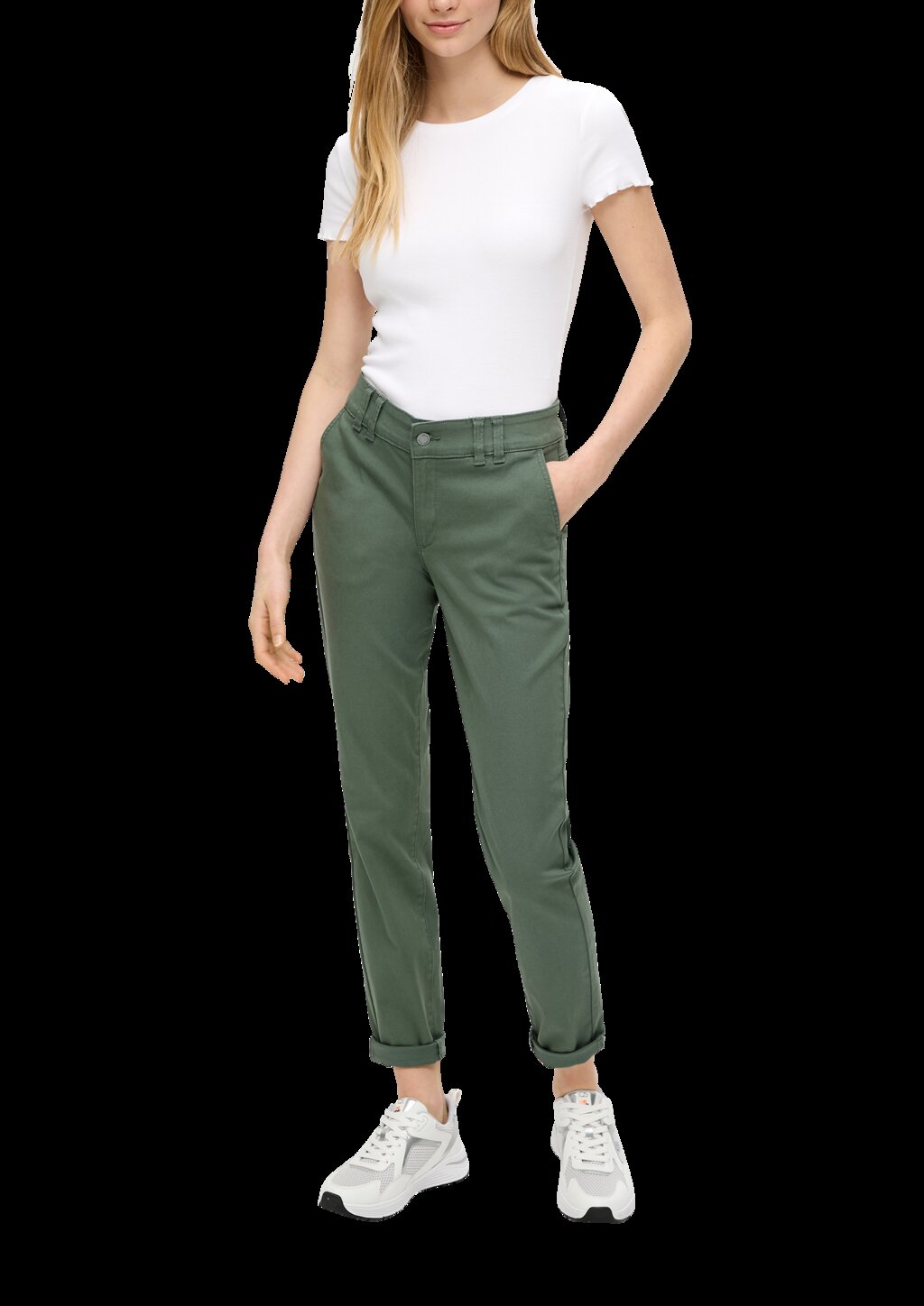 Regular: Chino aus Twill