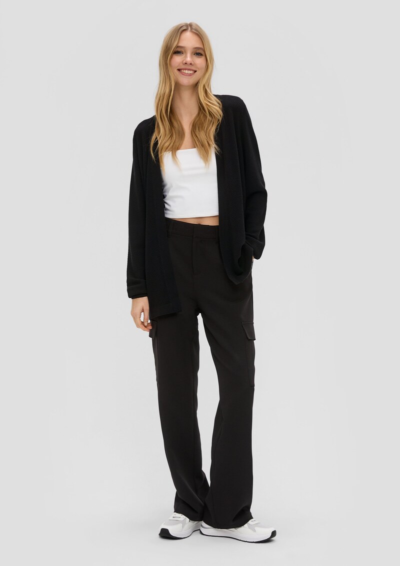 Strickjacke aus Viskosemix