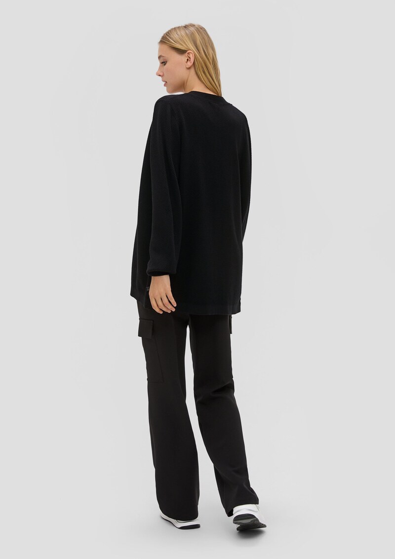 Strickjacke aus Viskosemix