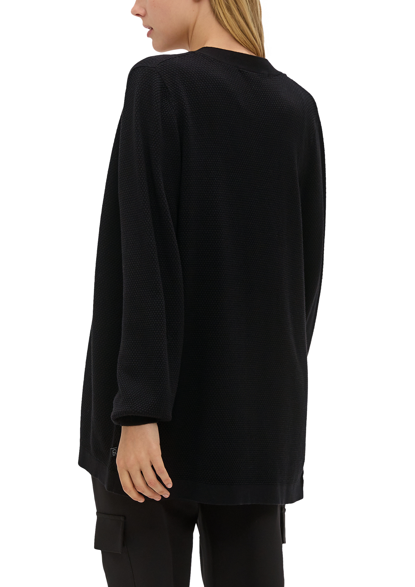 Strickjacke aus Viskosemix