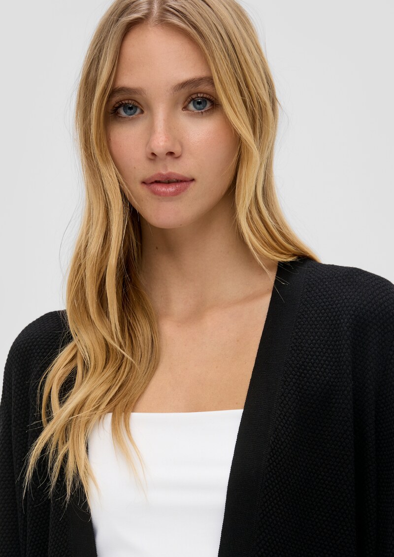 Strickjacke aus Viskosemix