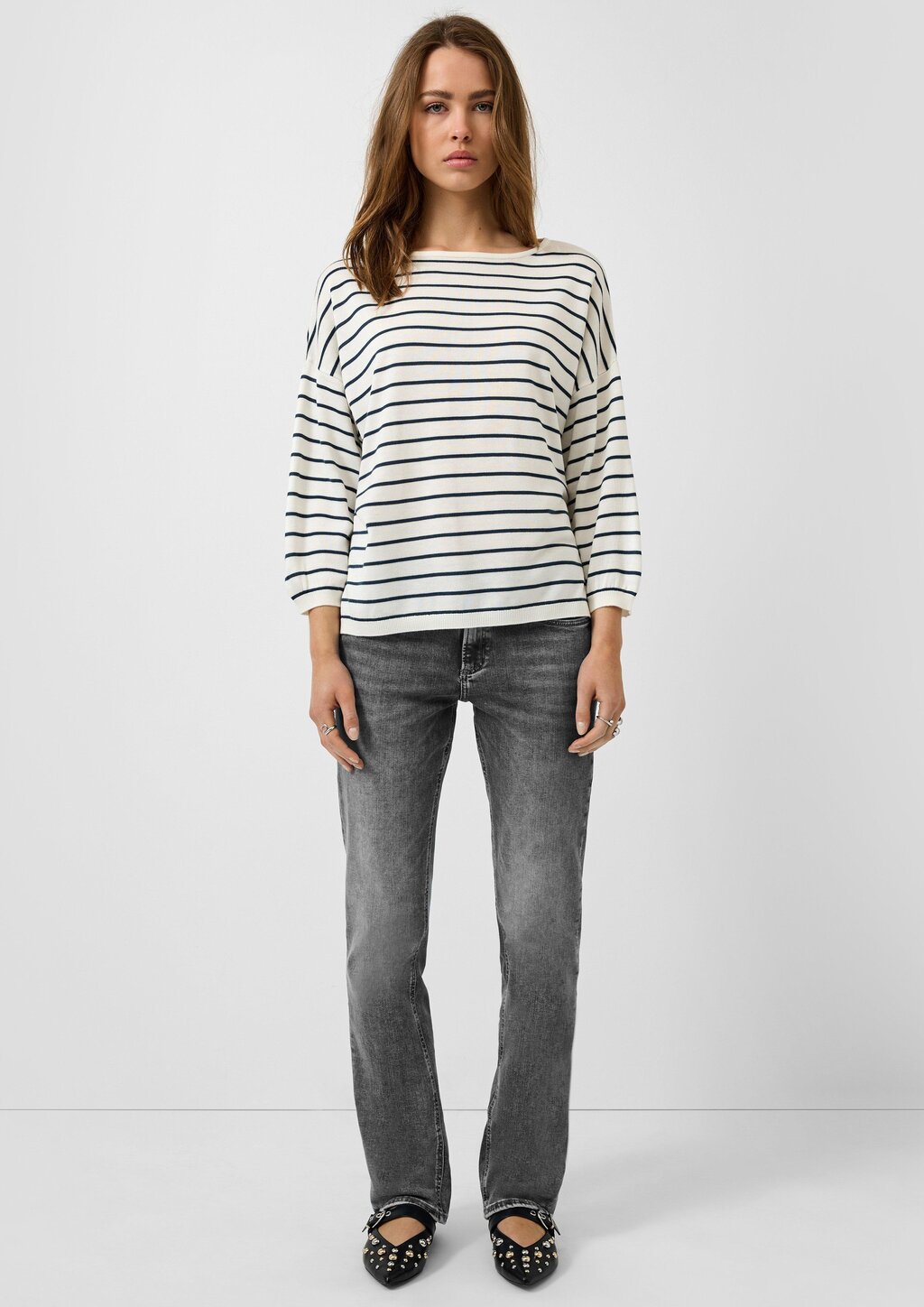 Jeans Catie / Slim Fit / Mid Rise / Straight Leg