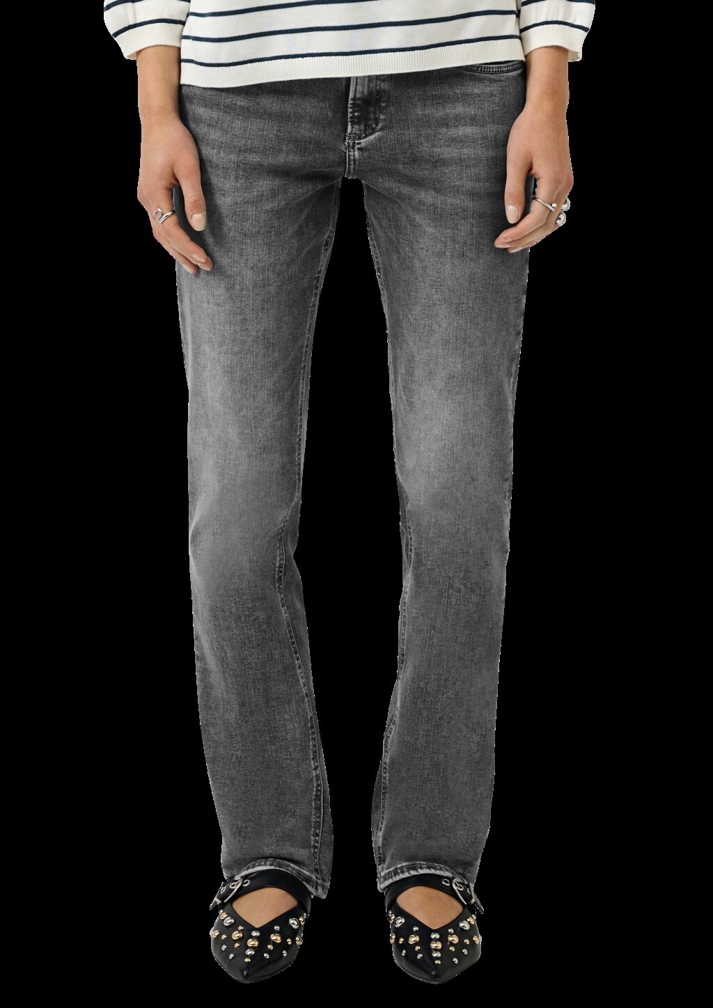 Jeans Catie / Slim Fit / Mid Rise / Straight Leg
