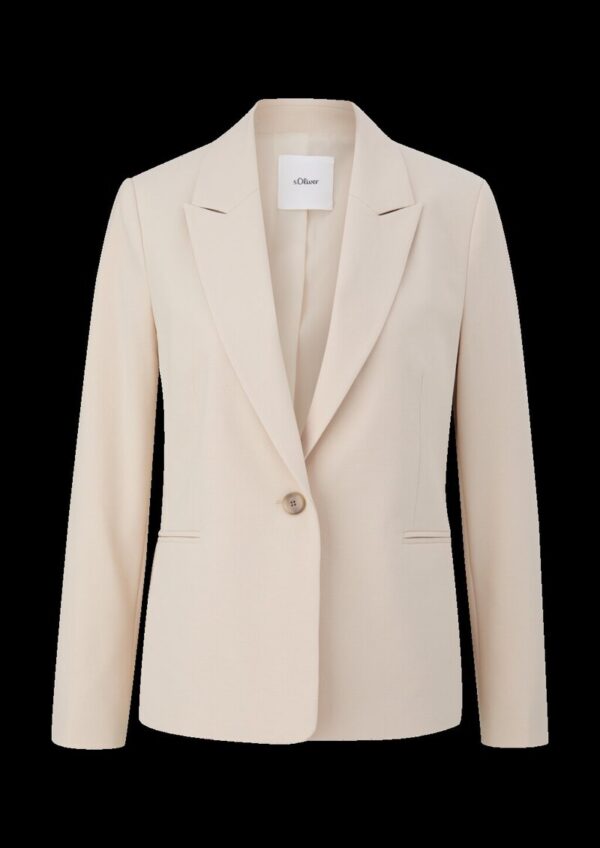 Blazer mit Paspeltaschen