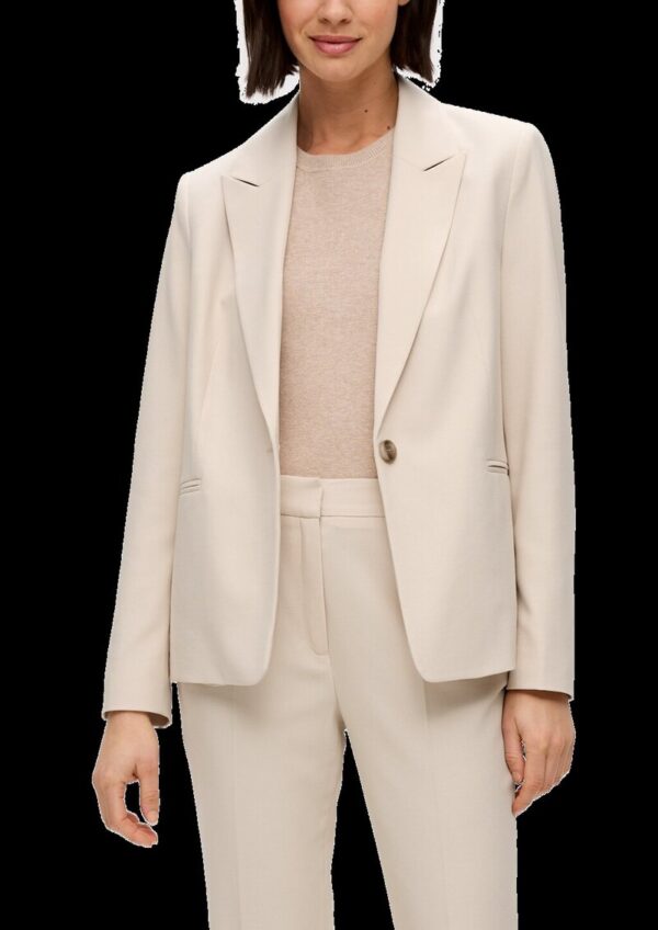 Blazer mit Paspeltaschen