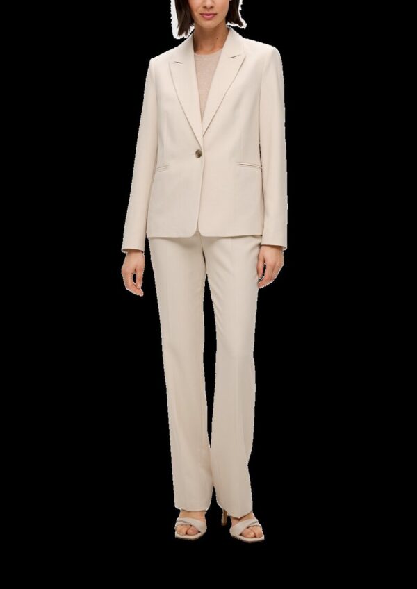 Blazer mit Paspeltaschen