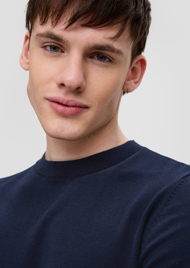 Basic Strickpullover