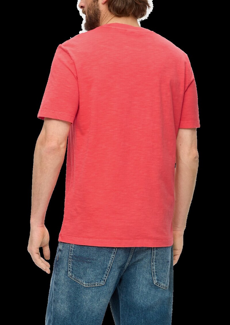 Jerseyshirt mit Labelprint