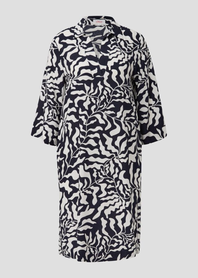 Blusenkleid aus Viskose