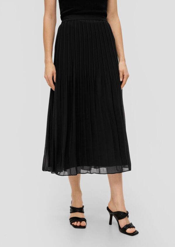 Midi-Rock aus Chiffon