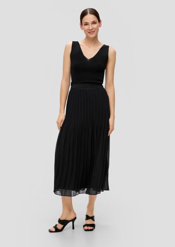 Midi-Rock aus Chiffon