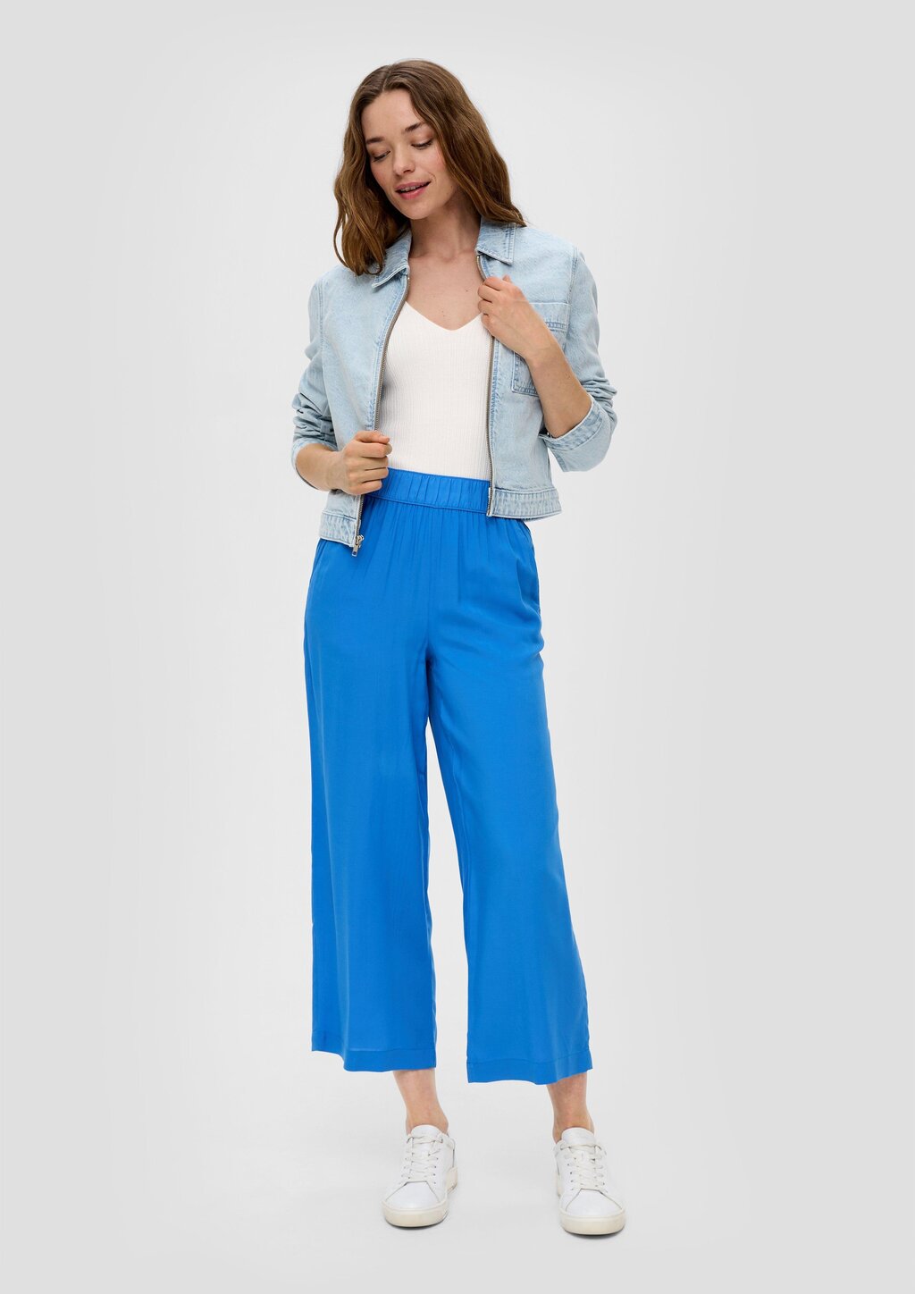 Relaxed: Culotte aus Viskose