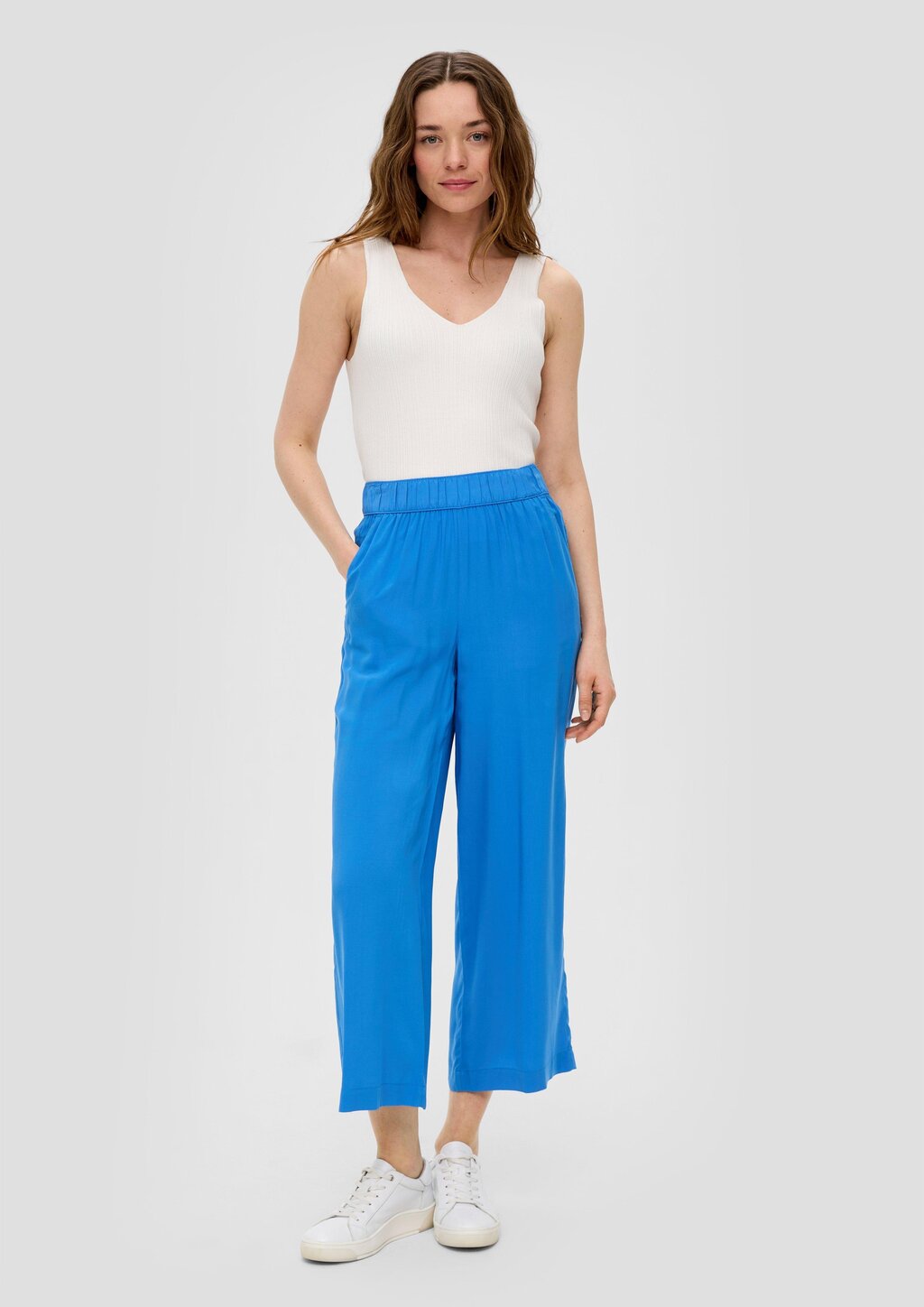 Relaxed: Culotte aus Viskose