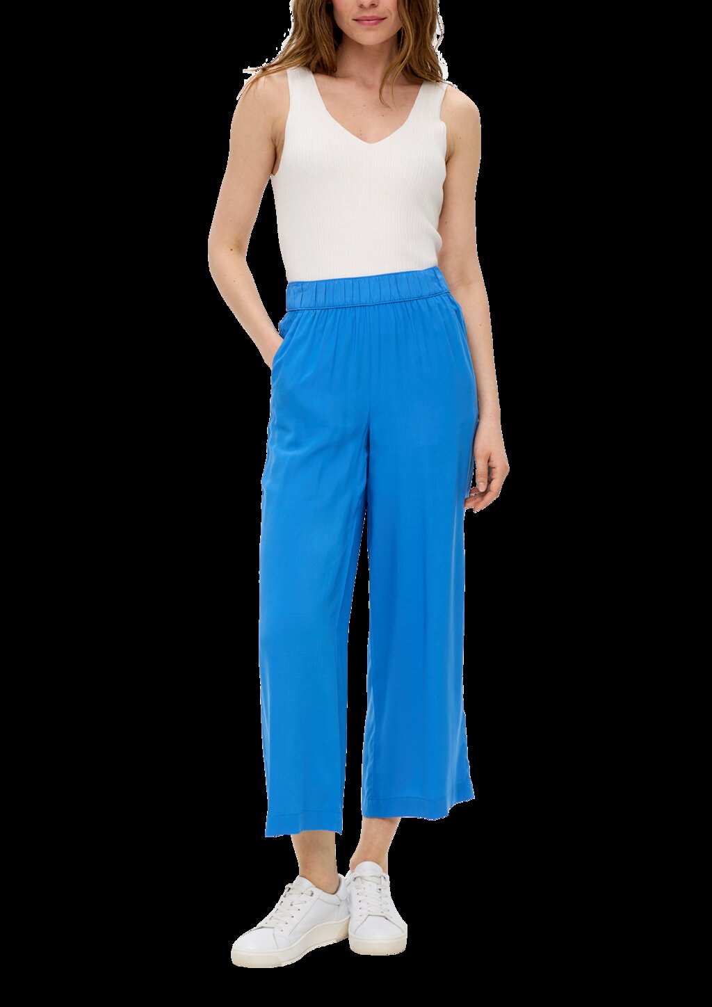 Relaxed: Culotte aus Viskose