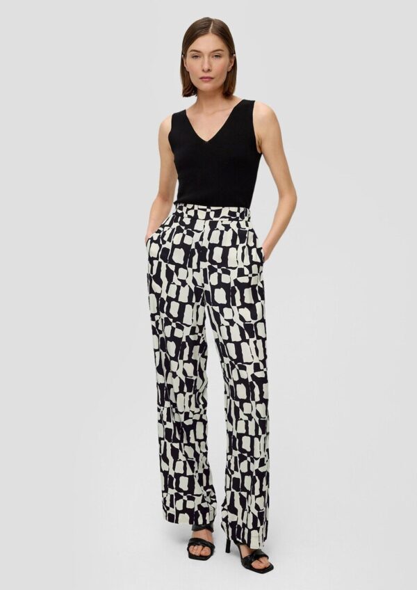 Regular: Hose mit Wide Leg