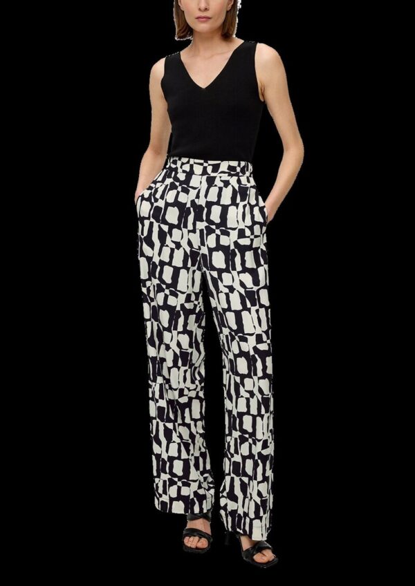 Regular: Hose mit Wide Leg