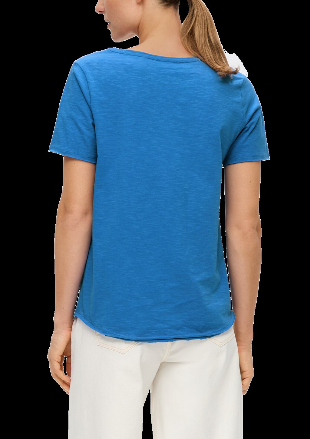 T-Shirt mit V-Ausschnitt