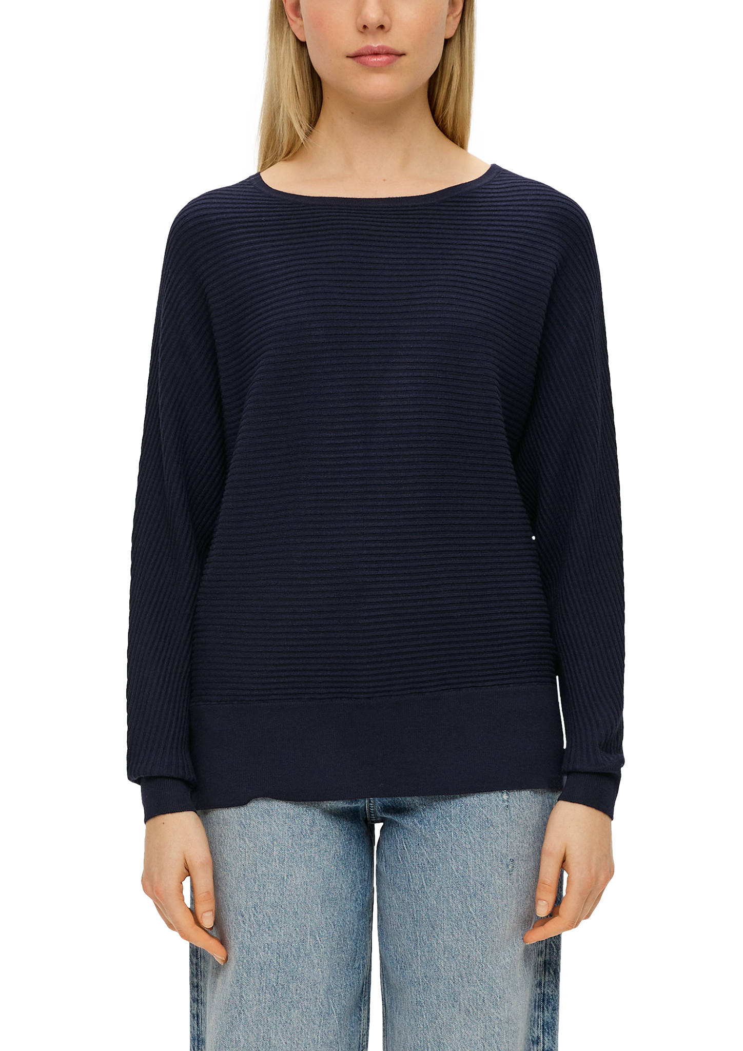 Strickpullover aus Viskosemix