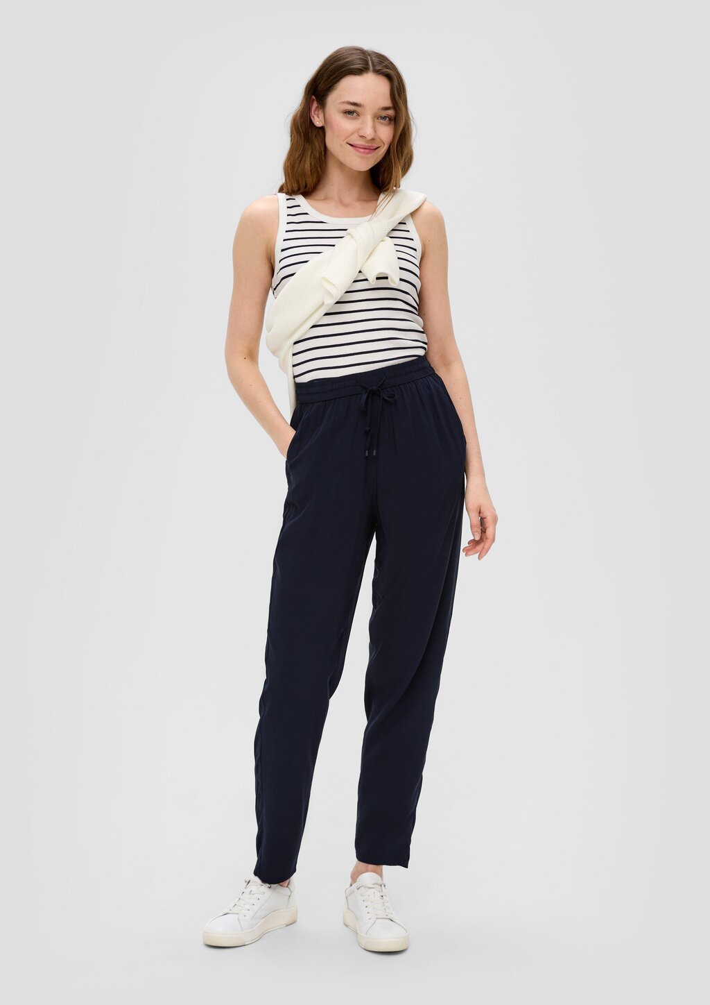 Ankle-Hose aus reiner Viskose