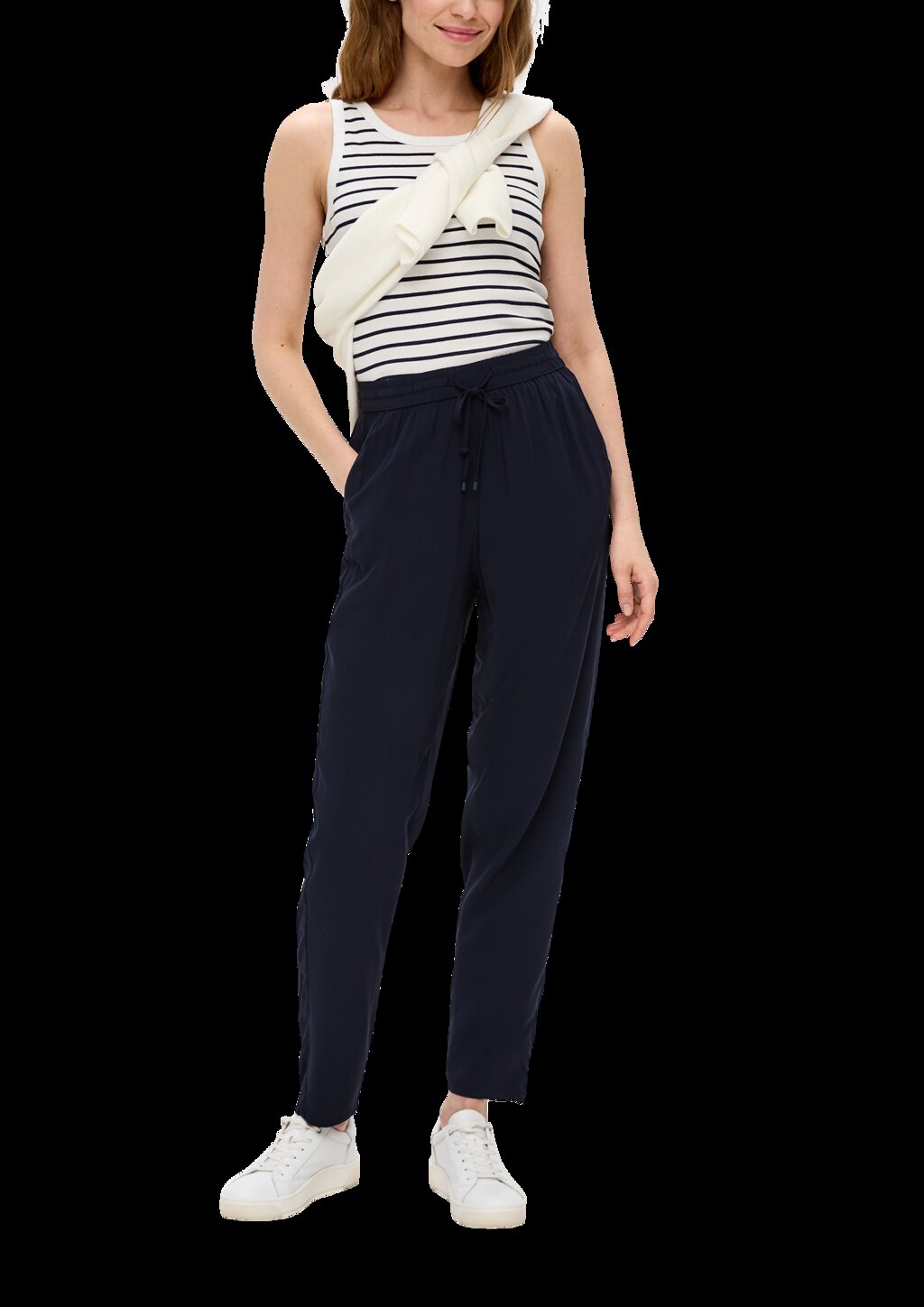 Ankle-Hose aus reiner Viskose