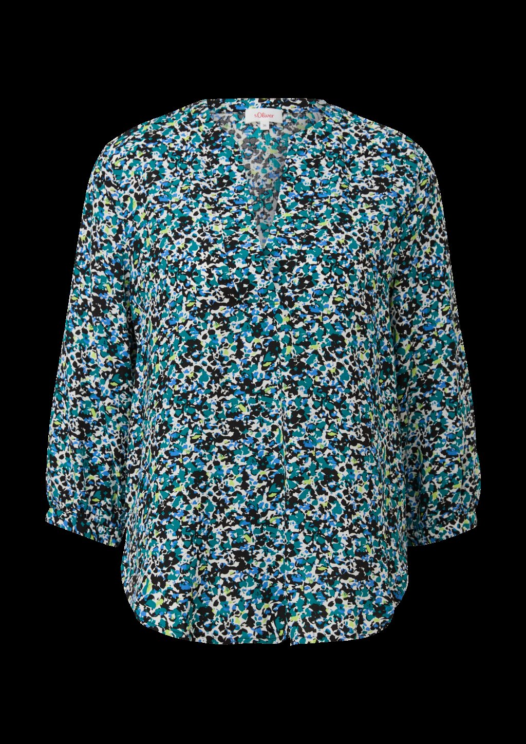 Tunikabluse mit All-over-Print