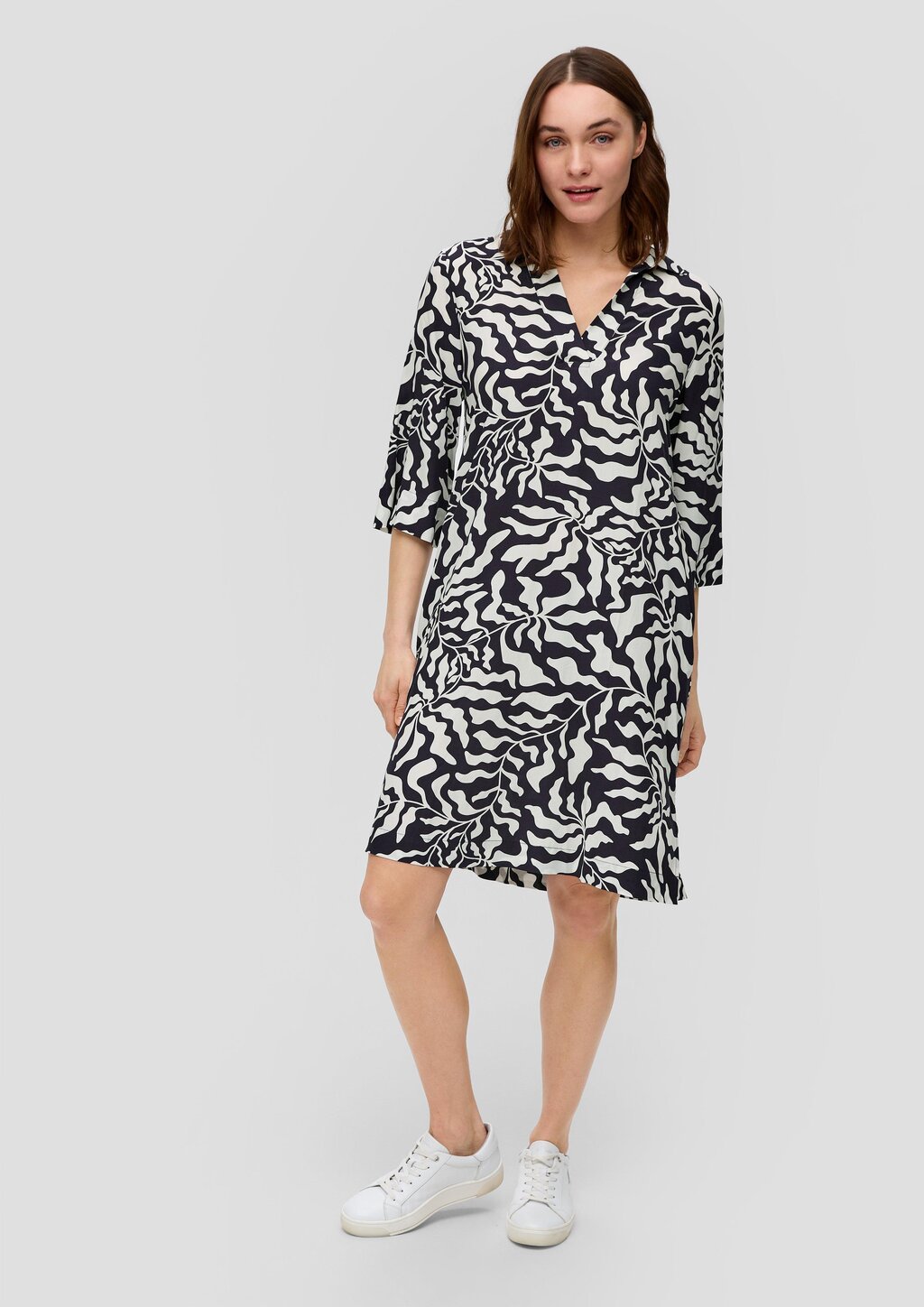 Blusenkleid aus Viskose