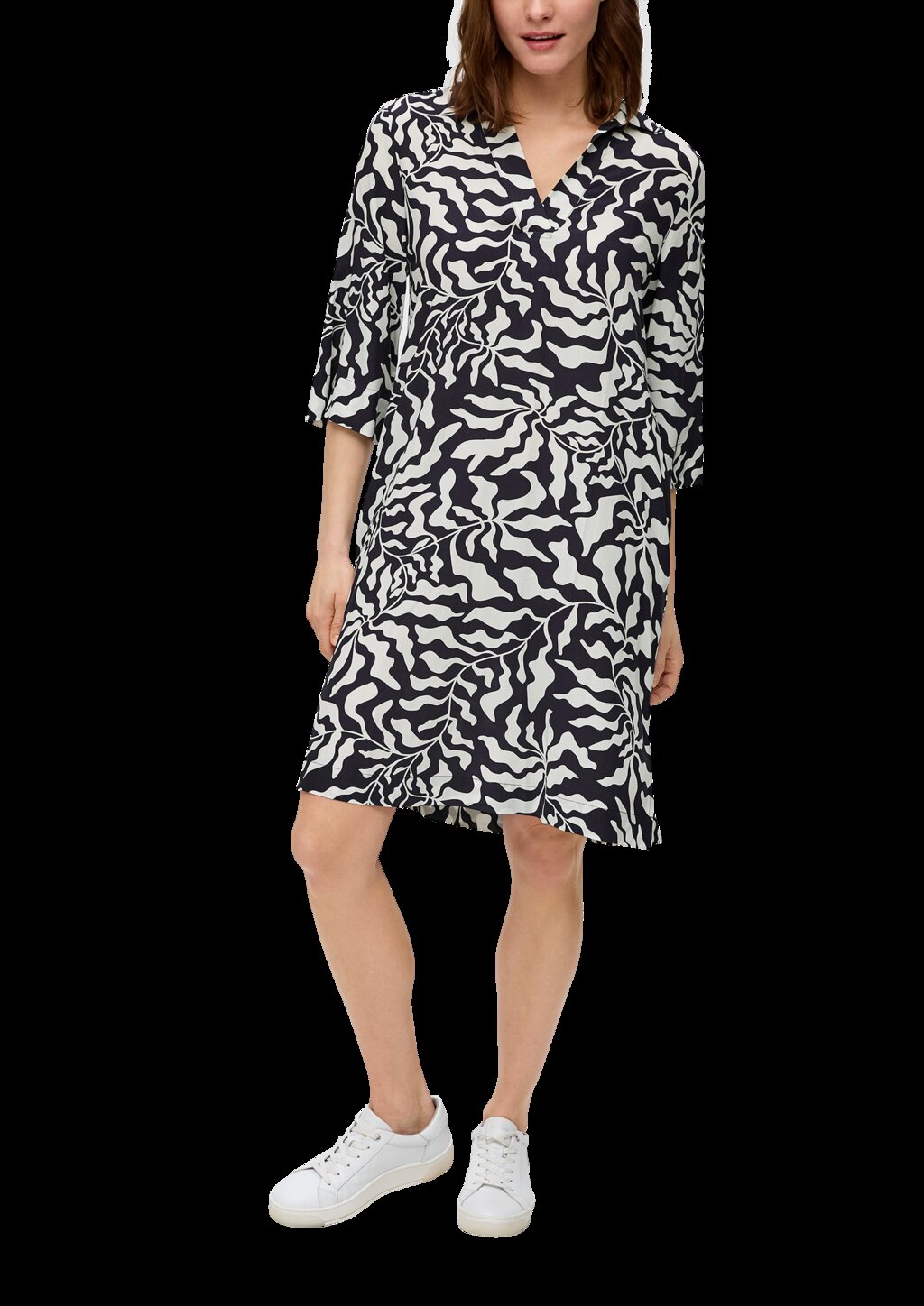 Blusenkleid aus Viskose